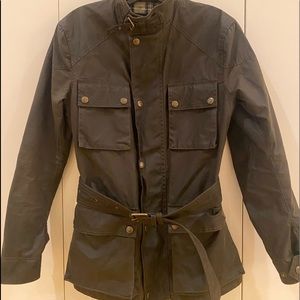 Belataff trialmaster jacket military olive.  Waxed cotton. Italian size 40